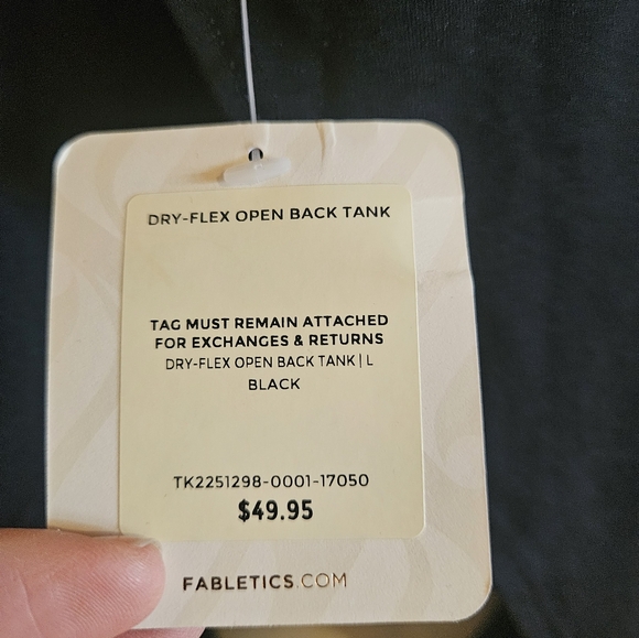 Fabletics open back tank - Picture 3 of 3